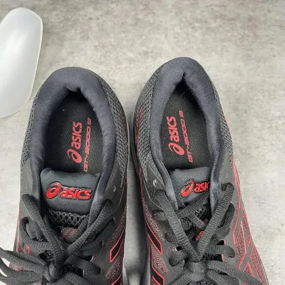 Asics GT 2000 9 Sneakers Mens Size 11 Black Red Athletic Running